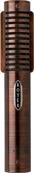 Royer Labs R-121 25th Anniversary Limited Edition Dynamic Passive Ribbon Microphone, Single Mic, Action Position Back