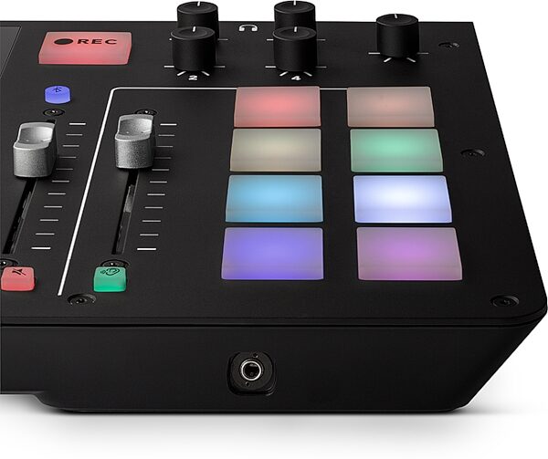 Rode RODECaster Pro Podcast Production Console, Action Position Back