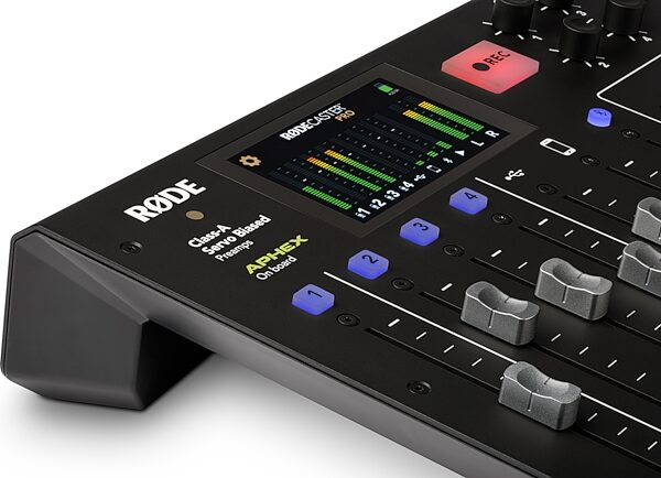 Rode RODECaster Pro Podcast Production Console, New, Action Position Back