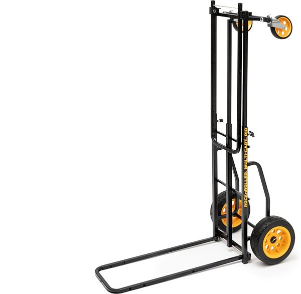 RocknRoller Multi-Cart Equipment Cart with R-Trac Wheels, R10RT, Open Box (Like New), Action Position Back
