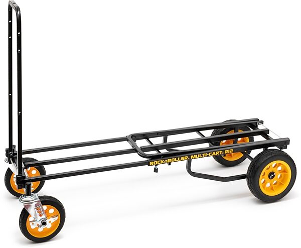 RocknRoller Multi-Cart Equipment Cart with R-Trac Wheels, R12RT, Rock-N-Roller-R12RT-3