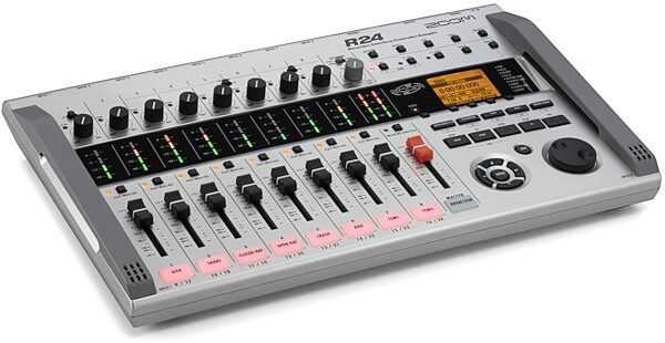 Zoom R24 Multi-Track Recorder Controller, Blemished, Angle