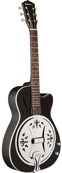 Washburn R60BCE Resonator Guitar, Side