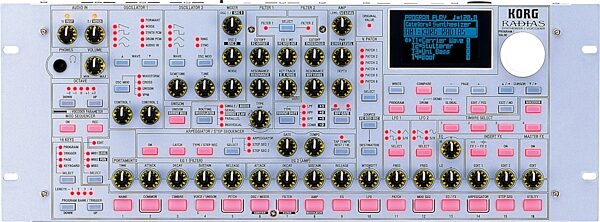 Korg Radias-R Virtual Analog Synthesizer Rack, Main
