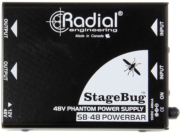 Radial SB-48 Stagebug Phantom Power Supply, Main