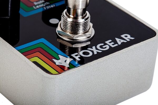 Foxgear Rainbow Digital Reverb Pedal, Action Position Back