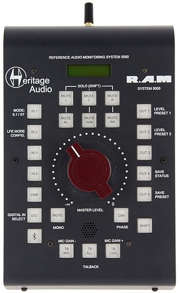 Heritage Audio RAM System 5000 Rack Monitoring System, View1