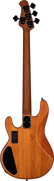 Sterling by Music Man StingRay Ray34HH Electric Bass (with Gig Bag), Amber Poplar, Scratch and Dent, Action Position Back