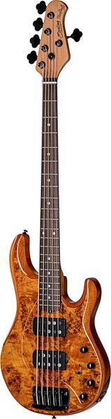 Sterling by Music Man StingRay Ray35HH Electric Bass, Amber Poplar, Blemished, Action Position Back