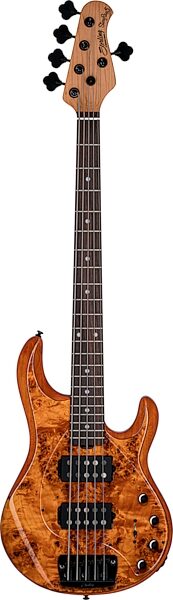 Sterling by Music Man StingRay Ray35HH Electric Bass, Amber Poplar, Blemished, Action Position Back