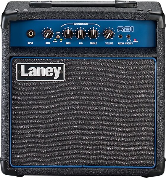 Laney Richter Series RB1 Bass Combo Amplifier (15 Watts, 1x8"), 15 Watts, Action Position Back