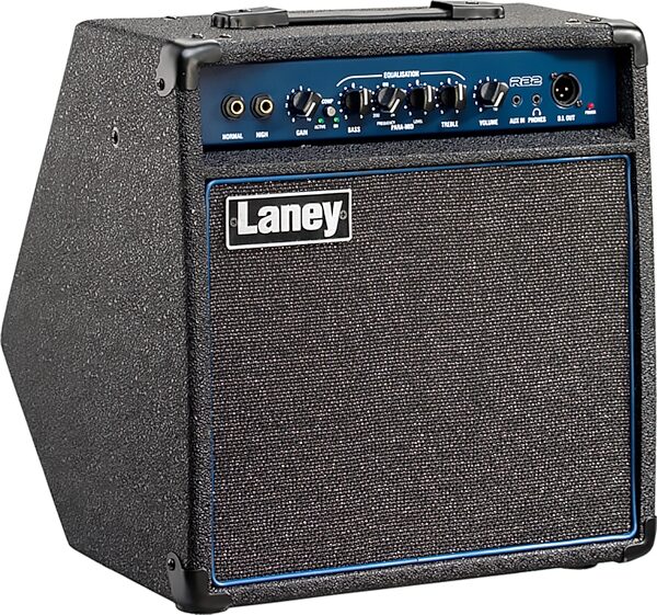 Laney Richter Series RB2 Bass Combo Amplifier (20 Watts, 1x10"), New, Action Position Back