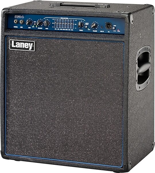 Laney Richter Series RB4 Bass Combo Amplifier (165 watts, 1x15"), New, Angled Side