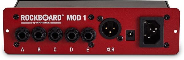 RockBoard MOD 1 All-In-One Pedalboard Patchbay, Action Position Front