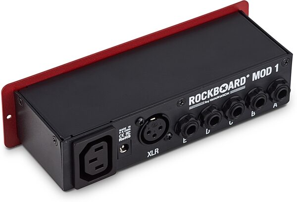 RockBoard MOD 1 All-In-One Pedalboard Patchbay, Angled Back