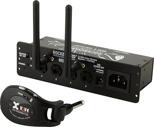 RockBoard MOD 4 + Xvive U2 Transmitter Guitar Wireless System, Action Position Back