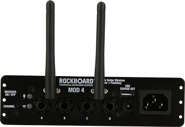 RockBoard MOD 4 + Xvive U2 Transmitter Guitar Wireless System, Action Position Back