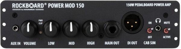 RockBoard PowerMOD 150 Pedalboard Amplifier (150 Watts), New, Action Position Back