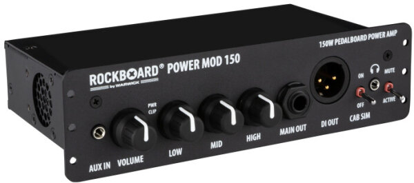 RockBoard PowerMOD 150 Pedalboard Amplifier (150 Watts), New, Action Position Back