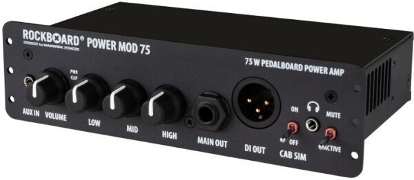 RockBoard PowerMOD 75 Pedalboard Amplifier (75 Watts), New, Action Position Back