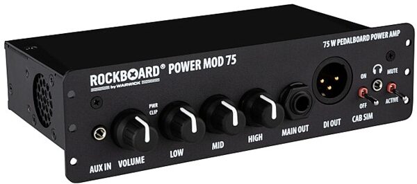 RockBoard PowerMOD 75 Pedalboard Amplifier (75 Watts), New, Action Position Back