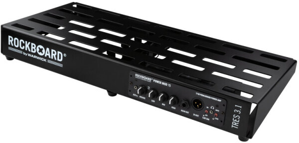 RockBoard PowerMOD 75 Pedalboard Amplifier (75 Watts), New, Action Position Back