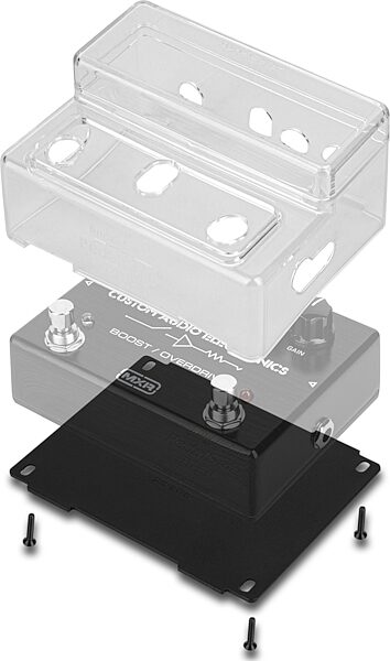 RockBoard PedalSafe Type D1 Cover/Mount, Action Position Back