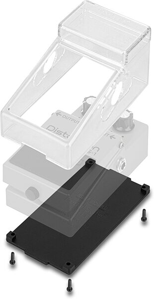 RockBoard PedalSafe Type E Cover/Mount, Action Position Back