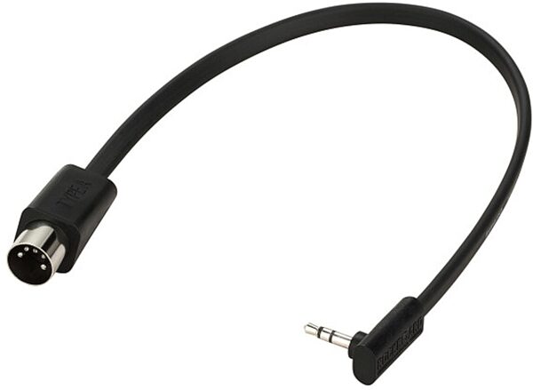 RockBoard Flat TRS to MIDI Cable, 30 centimeter, Type A, Action Position Back