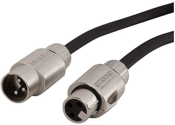 RockBoard Flat XLR Cable, 30 centimeter, Action Position Back