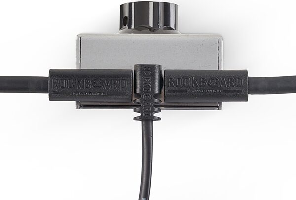 RockBoard Flat Power Angled Instrument Cable, 15 centimeter, Action Position Back