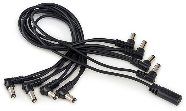 RockBoard Flat Daisy Chain Cable, 8 Outputs, Angled, Main