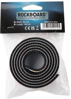 Rockboard Dual Lock Pedalboard Tape, 100 centimeter, Action Position Back