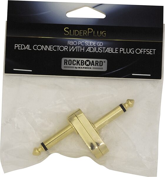 RockBoard Slider Plug, Gold, Action Position Back