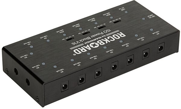 RockBoard ISO Power Block V16 Isolated Multi-Power Supply, New, Action Position Back