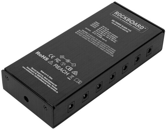 RockBoard ISO Power Block V16 Isolated Multi-Power Supply, New, Action Position Back