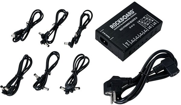 RockBoard ISO Power Block 6 IEC Isolated Multi-Power Supply, New, Action Position Back