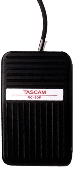 TASCAM RC30P Single Switch Punch In/Out Pedal, Main