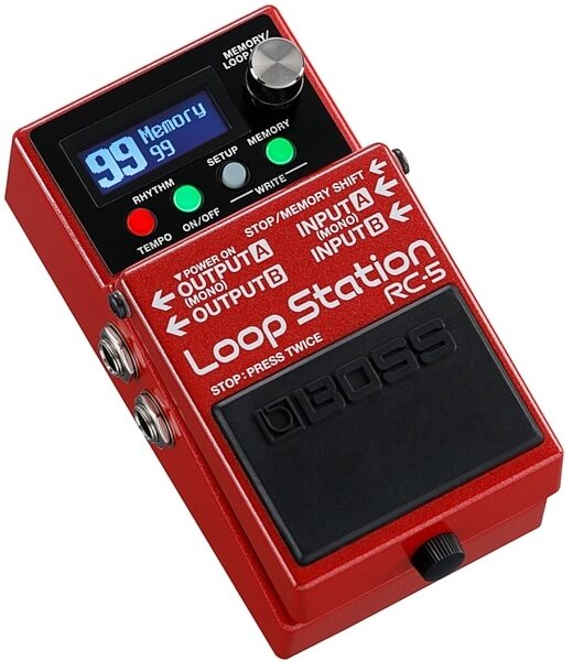 Boss RC-5 Loop Station Pedal, New, ve