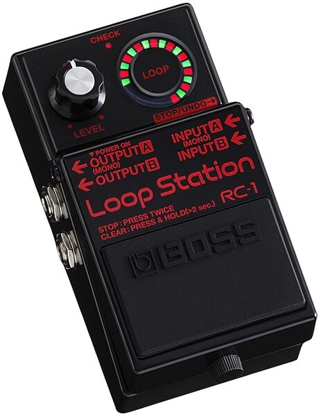 Boss Limited Edition RC-1 Black Loop Station, Side