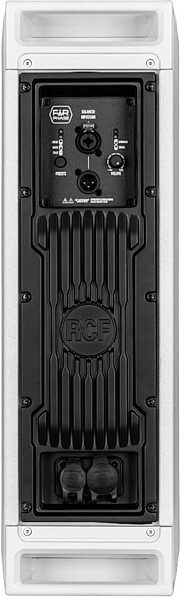 RCF NXL 14-A Compact Active 2-Way Point Source Speaker (2100 Watts), White, Action Position Back
