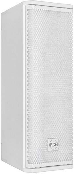 RCF NXL 14-A Compact Active 2-Way Point Source Speaker (2100 Watts), White, Action Position Back