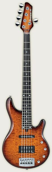 Ibanez RD505 5-String Electric Bass Guitar, Sunburst