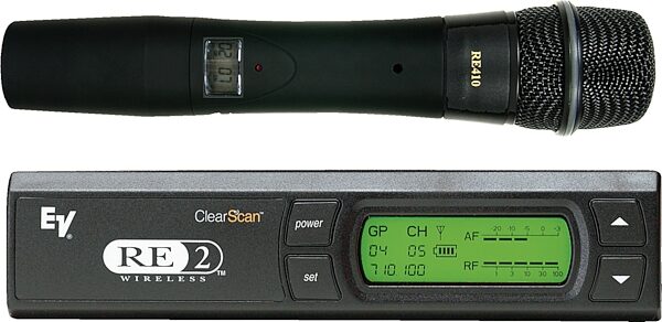 Electro-Voice RE-2 UHF Wireless Handheld Microphone System with RE410, Main
