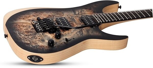 Schecter Reaper 6FR Electric Guitar, Charcoal Burst, Open Box (Very Good), View