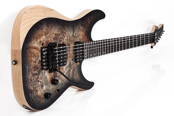Schecter Reaper 6FR Electric Guitar, Charcoal Burst, Open Box (Very Good), View