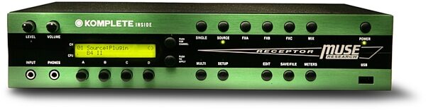 Muse Research Receptor with Komplete Inside Rack Synthesizer Plug-In Module, Main