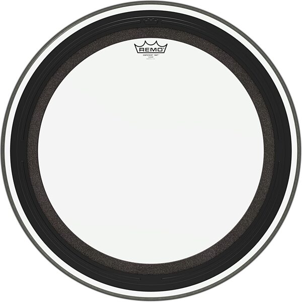 Remo Clear Emperor Bass Drumhead, 22 inch, SMT, Action Position Front