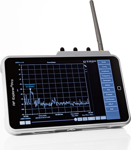 Audio-Technica RF Venue RF-EXPLORER-PRO Spectrum Analyzer, New, Action Position Front