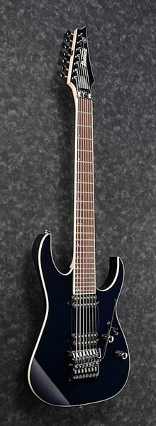 Ibanez RG2027XL Prestige Electric Guitar, 7-String (with Case), Angled Side